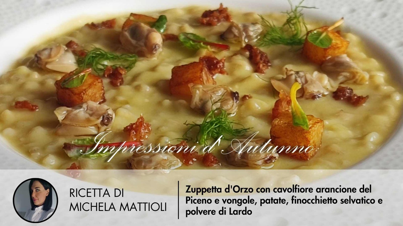 zuppa d'orzo con cavolfiore