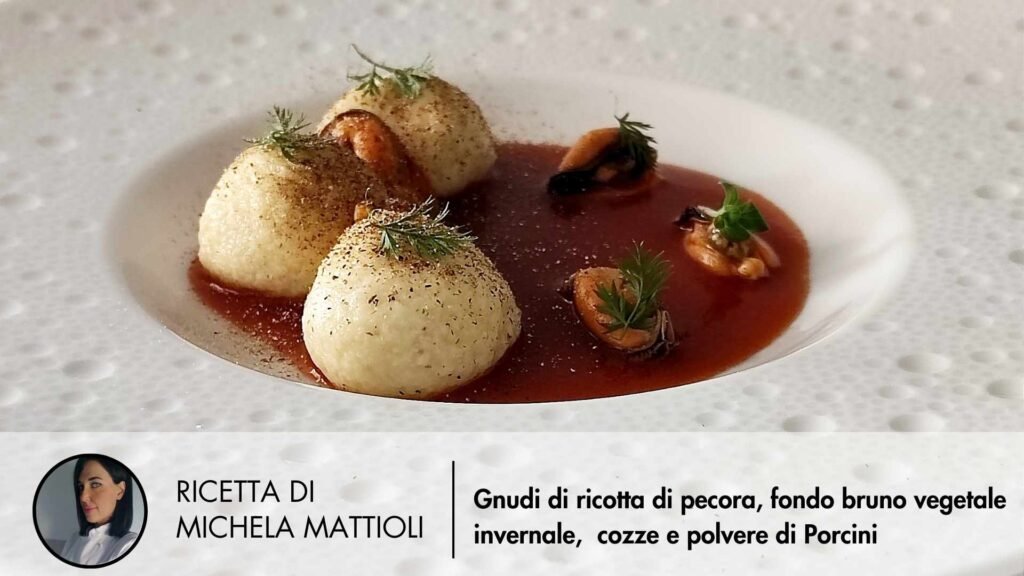 Gnudi di ricotta di pecora ricetta chef mattioli e realizzata con le padelle heatek