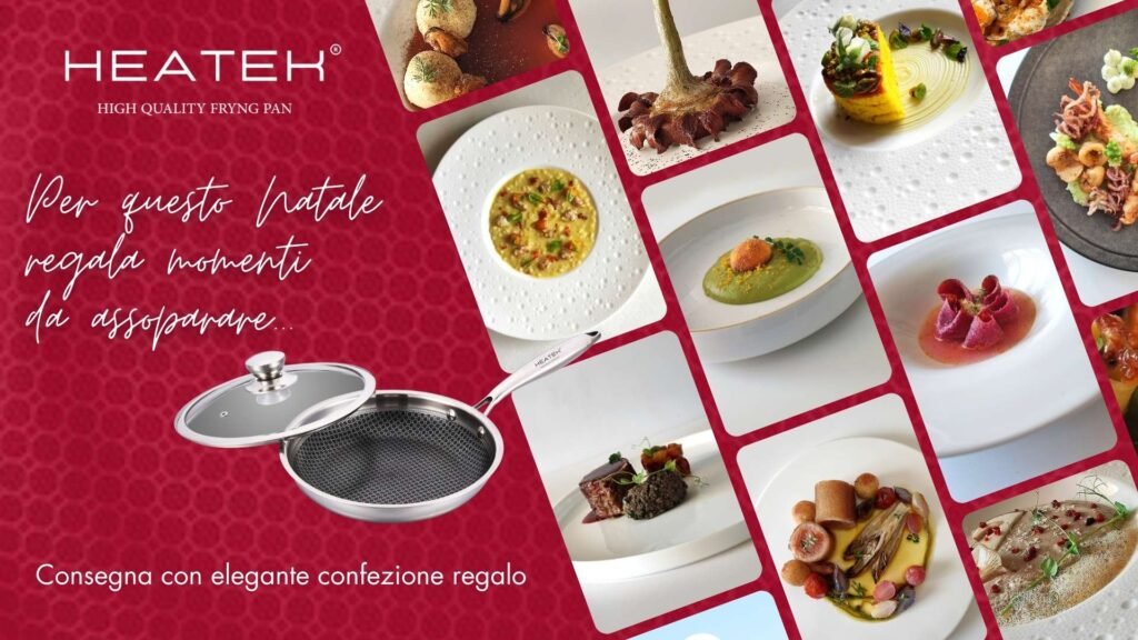 idee regalo per chi ama cucinare - le padelle heatek